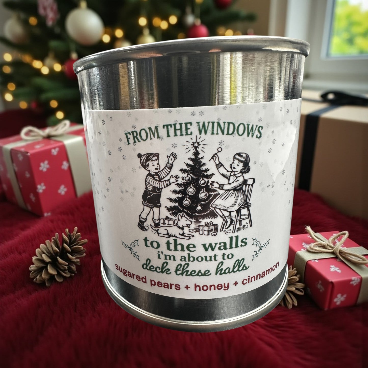 From the Windows to the Walls, I’m About to Deck These Halls