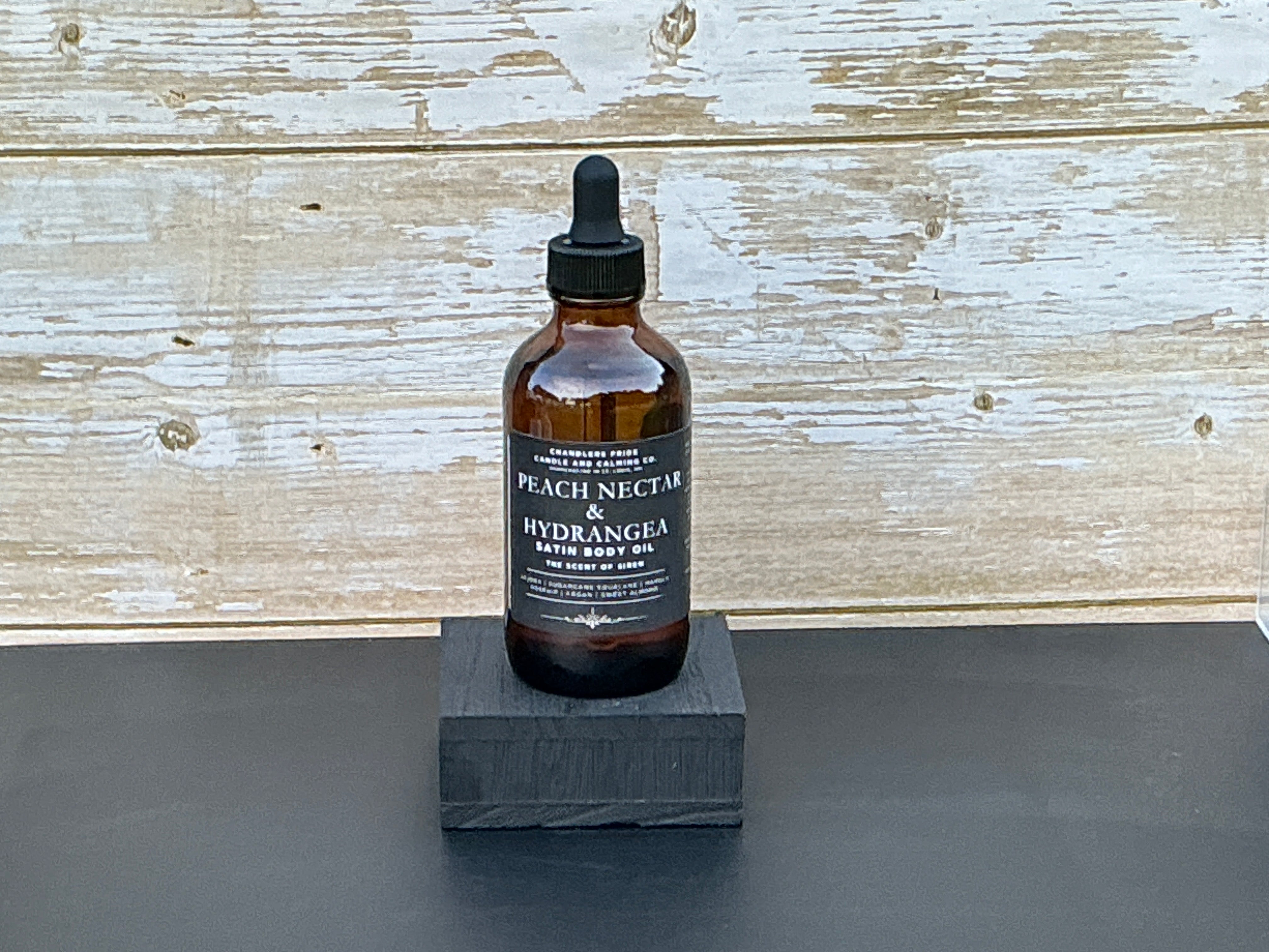 Peach Nectar & Hydrangea Satin Body Oil