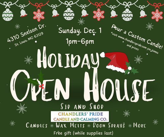 Holiday Open House at Chandlers' Pride!