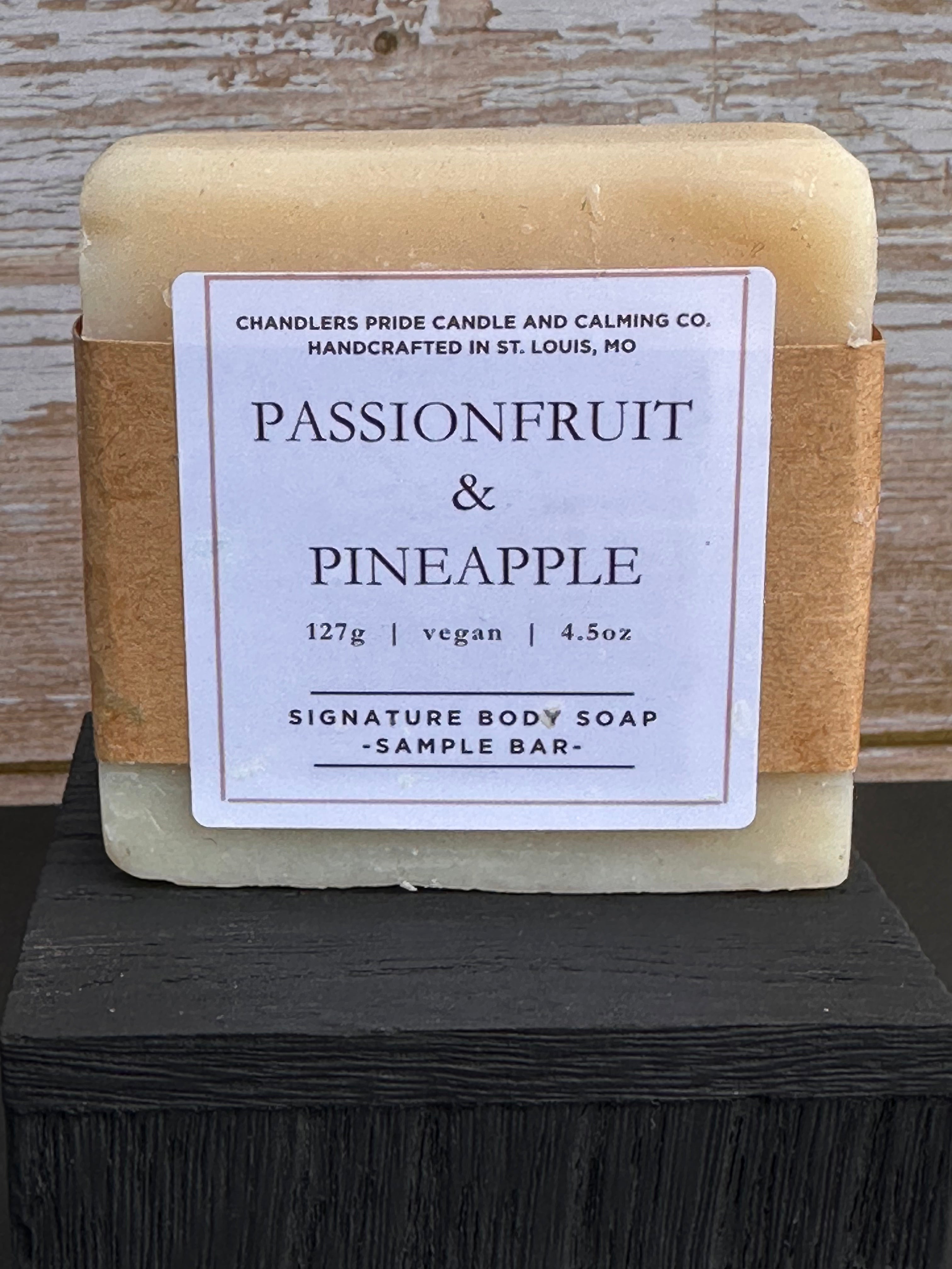 Passionfruit & Pineapple Signature Cold Processed Soap