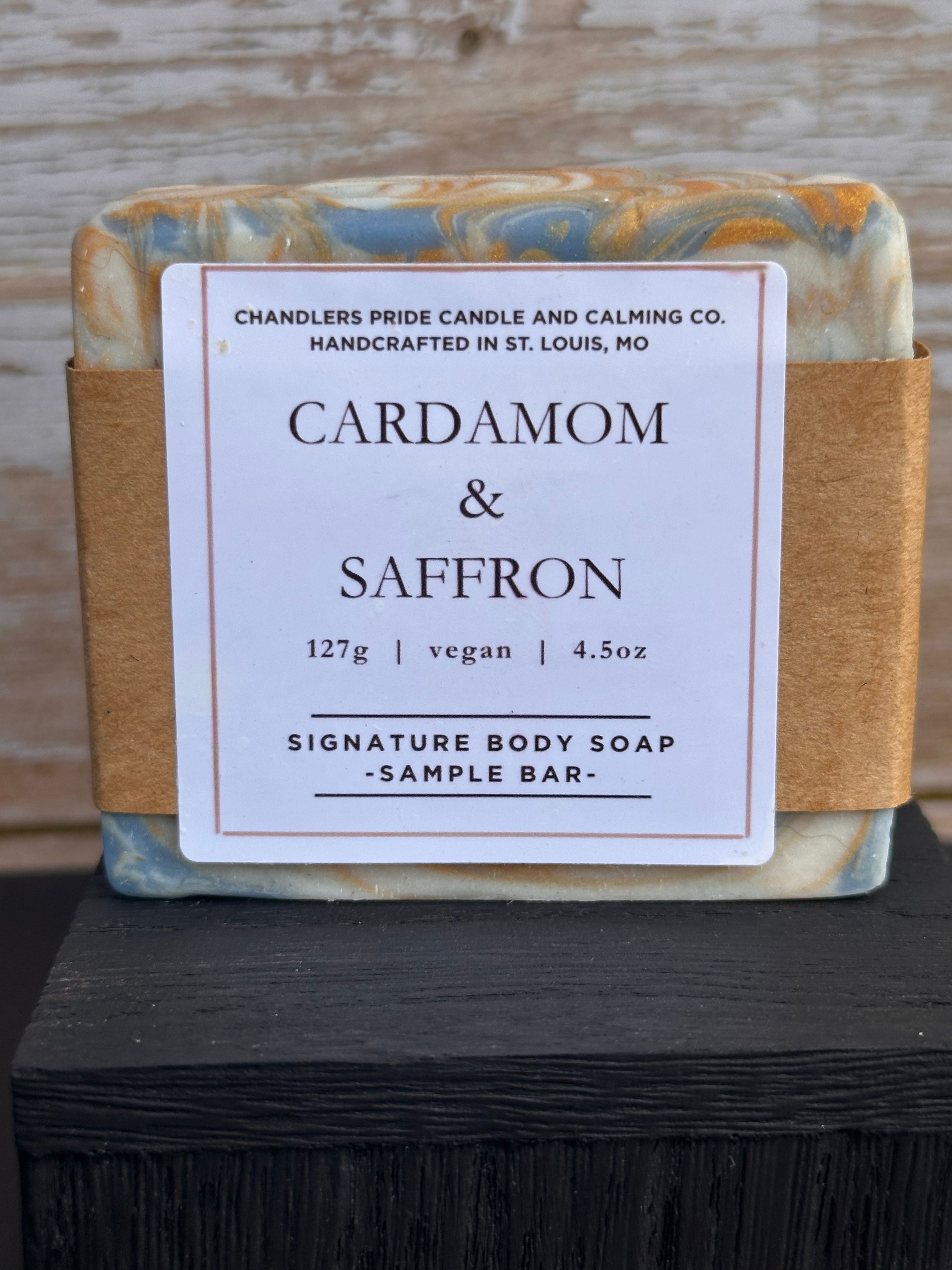 Cardamom & Saffron Signature Cold Processed Soap