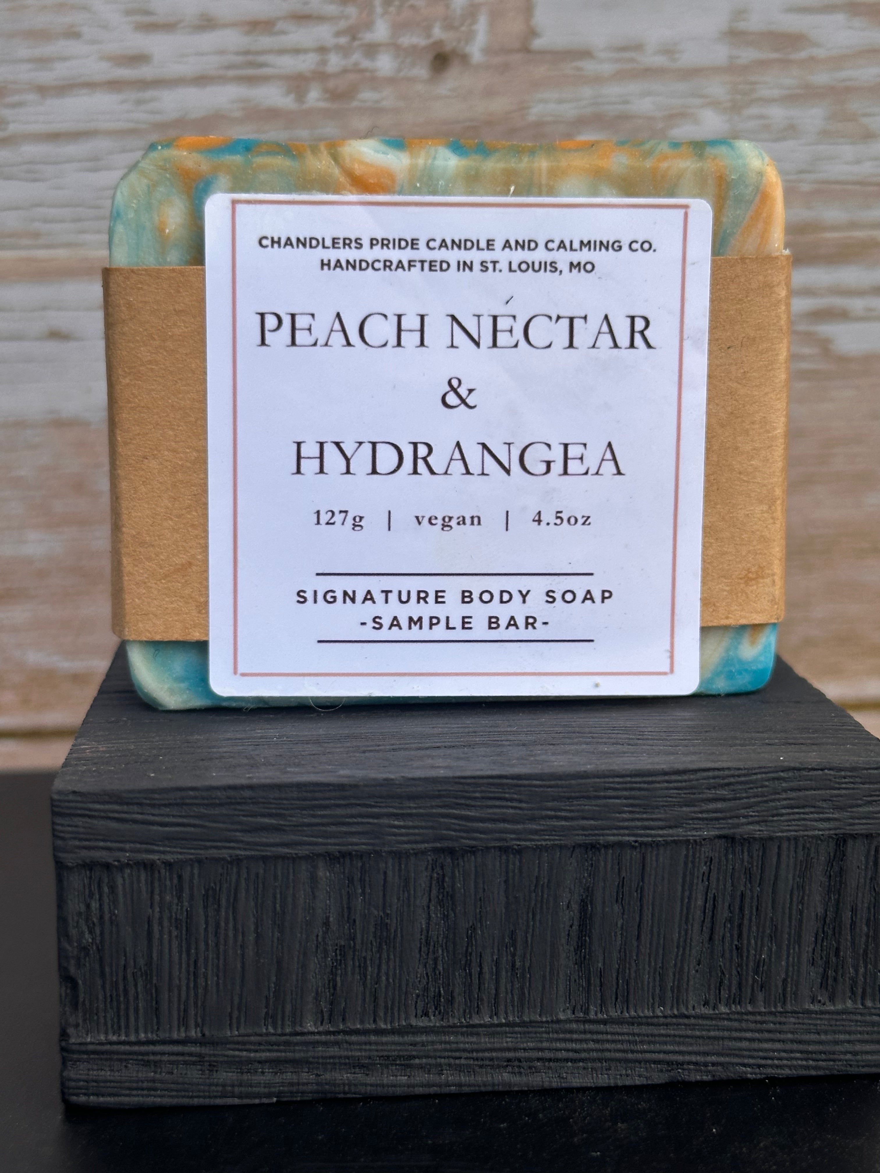Peach Nectar & Hydrangea Signature Cold Processed Soap