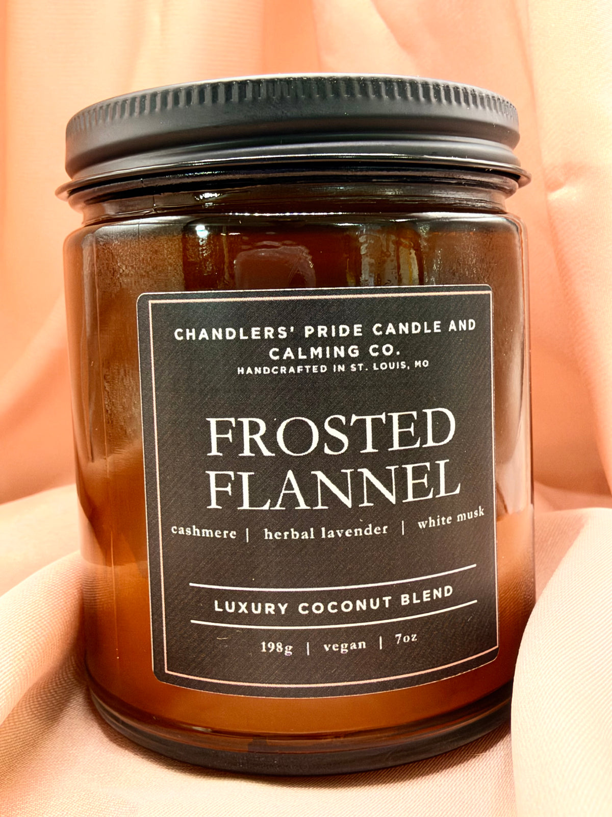 Frosted Flannel Candle